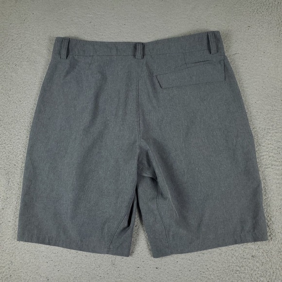 Under Armour Shorts Mens Size 34 Gray Casual Flat Front Chino - Picture 7 of 8